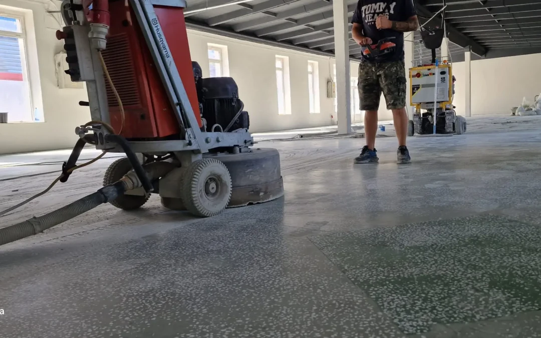 Pardoseli slefuite, lustruite